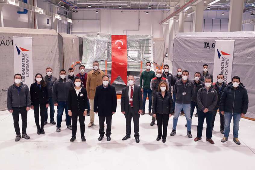 Turkish Aerospace Industries (TAI) has completed the modification and production of the first Section 18 panels for the A321XLR.