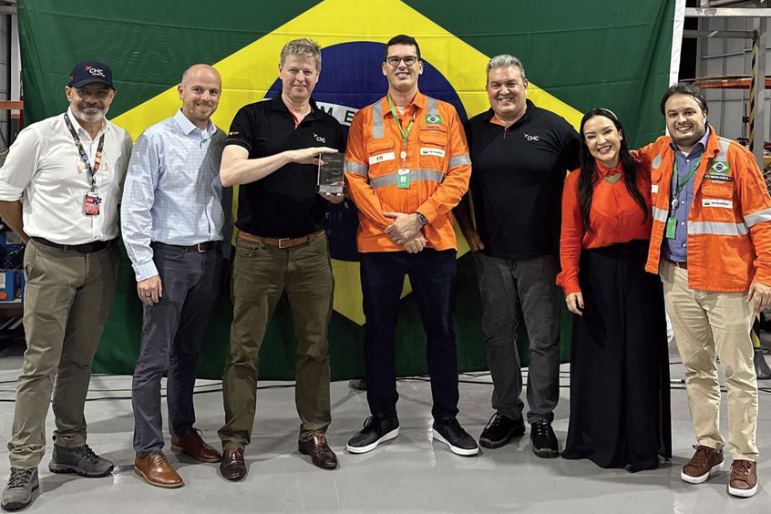 CHC do Brasil is named number one in the PEOTRAM annual award for operational excellence in offshore transportation.