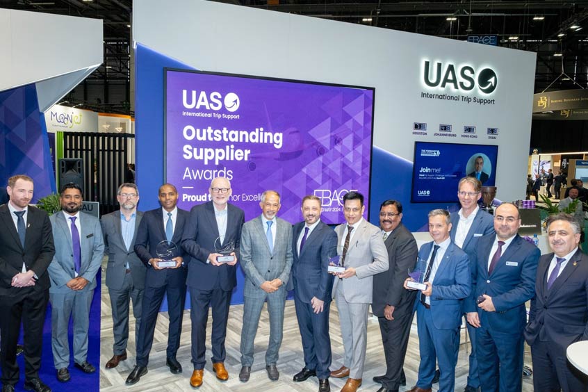 UAS honours its outstanding global partners at EBACE 2024.