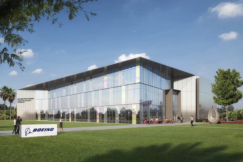 Embry‑Riddle announced that Boeing will lease the new Cici and Hyatt Brown Center for Aerospace Technology on June 11, 2024. The centre will employ an expected 400 workers, through 2026.