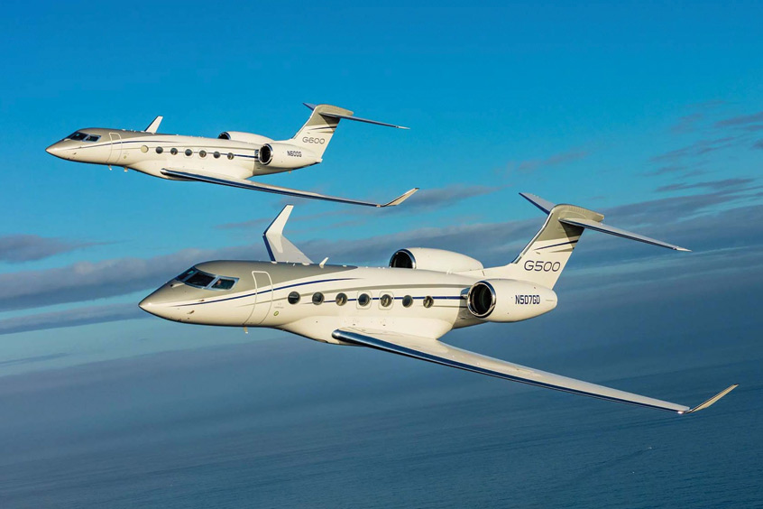 Both the G500 and G600 have flown more than 100,000 flight hours each.