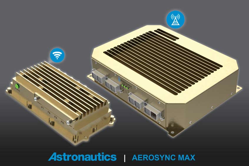 The AeroSync Max provides a secure and integrated wireless data transmission system