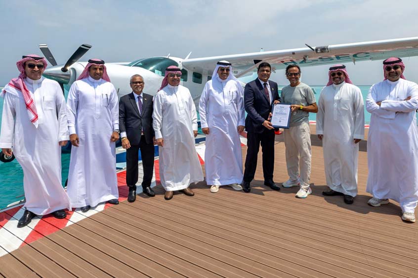 Fly Red Sea was established to enable the transport of guests across the crystal-clear waters to The Red Sea's island resorts.