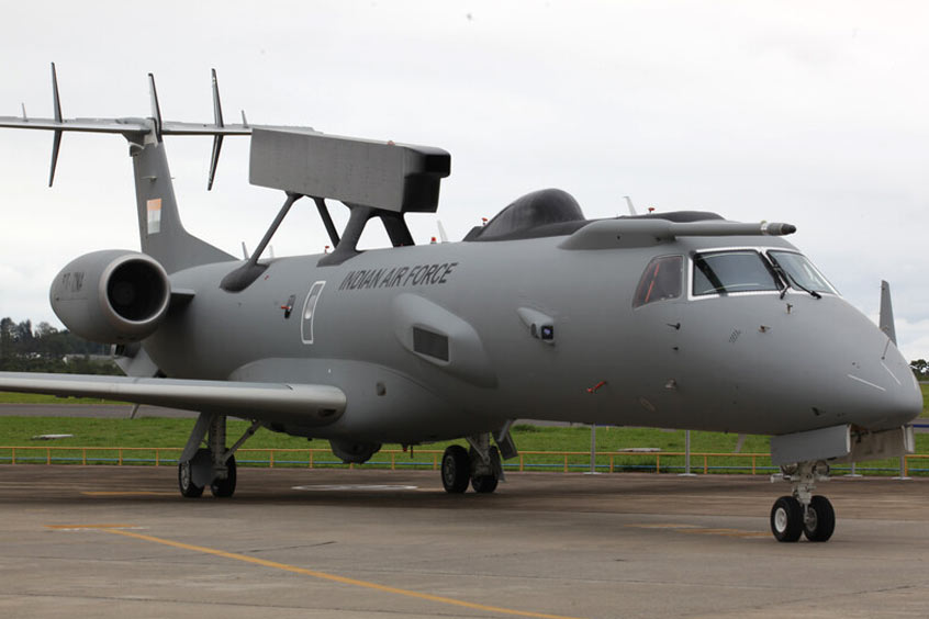 The EMB 145 AEW “Netra”.