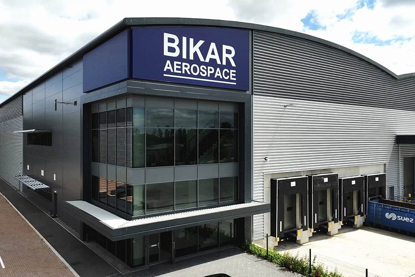 BIKAR Aerospace Metals in Bristol, UK.