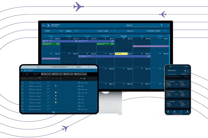 MySky Scheduler is an aircraft scheduling tool designed to meet the needs of Part 91 operators without disrupting those focused on Part 135.