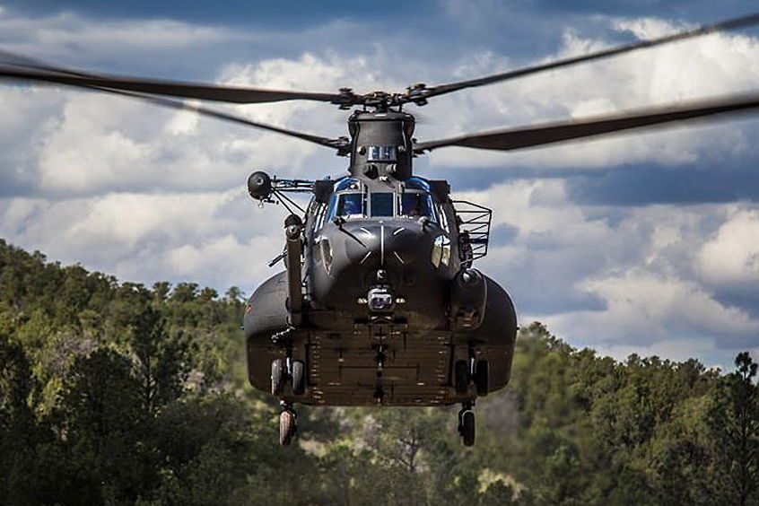 The cockpit upgrade will make UK Chinooks interoperable with U.S. Chinooks.