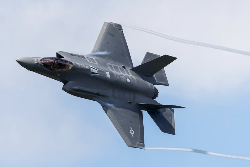 Lockheed Martin F-35 Joint strike fighter.