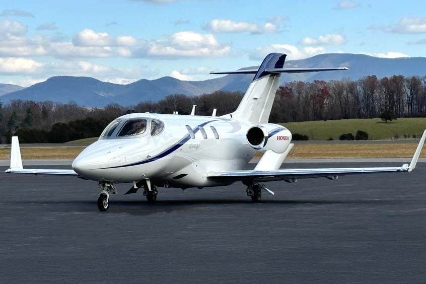 The HondaJet is an enticing charter proposition.