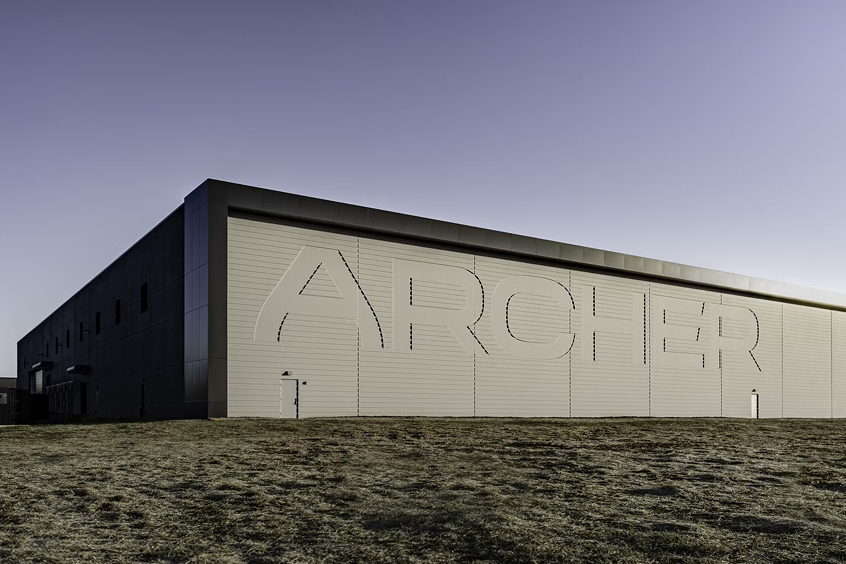 Construction is complete on Archer’s high-volume manufacturing facility - ARC.