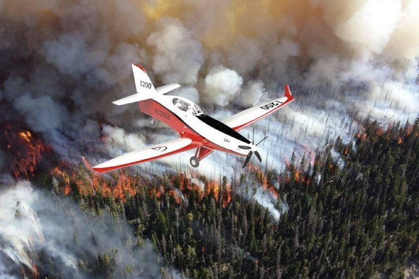 GB2 Aerial Firefighting Aircraft.