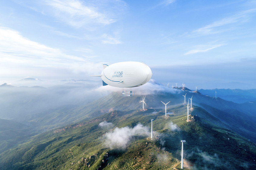 The 200-metre LCA60T airship is designed to carry up to 60 tonnes.