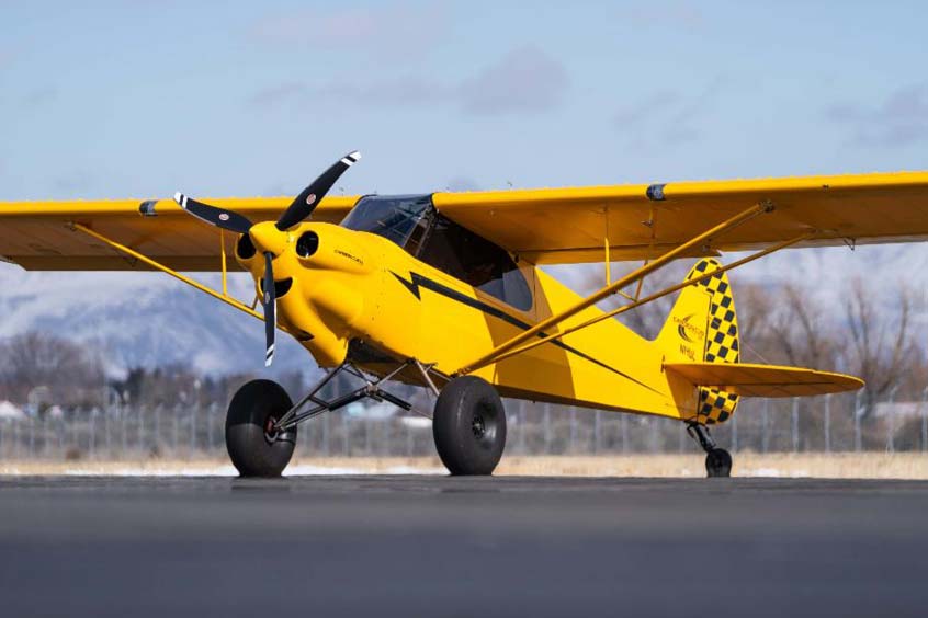 CubCrafters' Carbon Cub UL is the first aircraft to feature the Kestrel, available through its builder-assist programme.