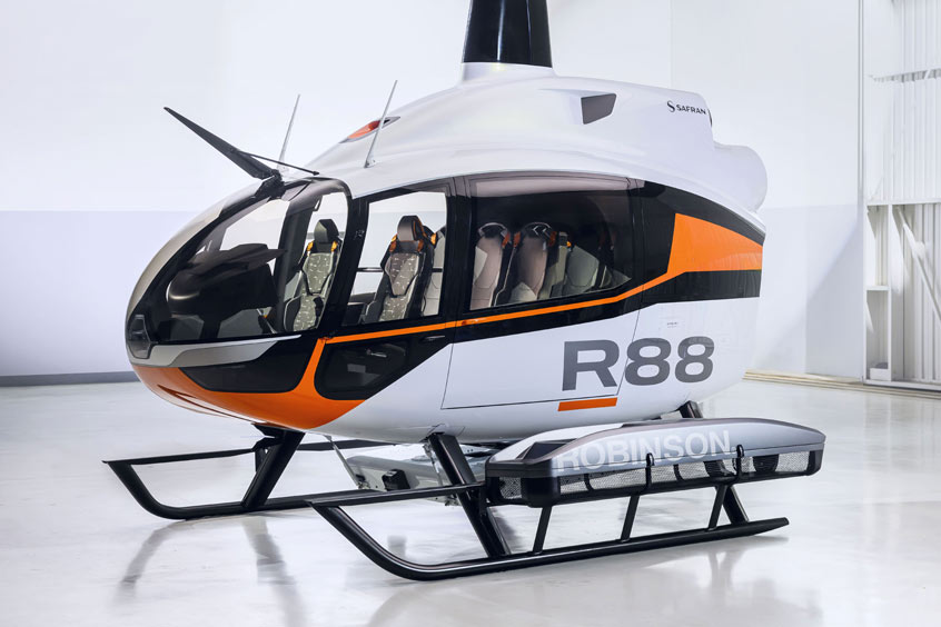 Robinson’s first all-new helicopter in 15 years expands its product range with increased capacity and mission flexibility.