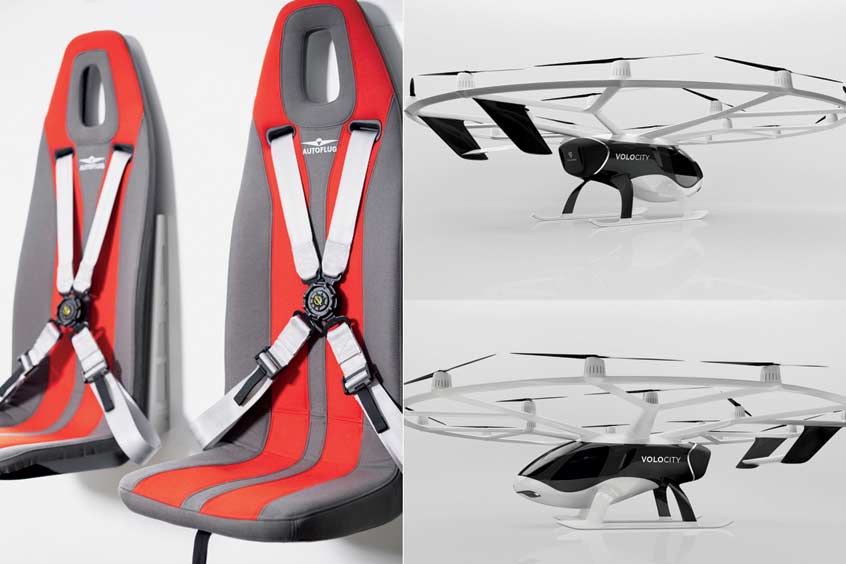 Autoflug will develop its FLYWEIGHT seats for Volocopter’s Volocity. 